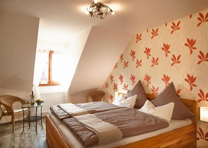 住宿加早餐酒店 Gaestezimmer Im Familienweingut Raeder Hillesheim (Mainz-Bingen)